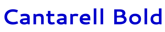 Cantarell Bold шрифт